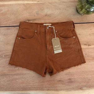 Madewell x Where I Was From high rise shorts